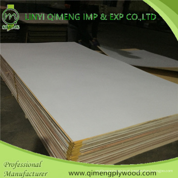 Qimeng Factory Produzir Decoração Uso Brilhante ou Matt Cor Branco Tamanho 1220X2440 Espessura 2.2mm PVC Contraplacado com preço mais barato